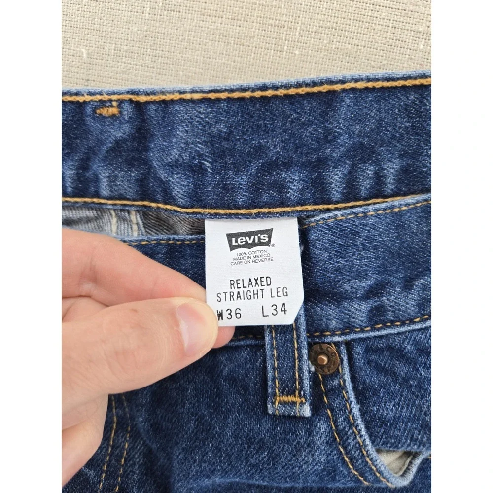 Vintage Levis 901 Jeans Men 36X34 Fits 35x34